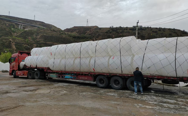 张家川PE吨桶交付中